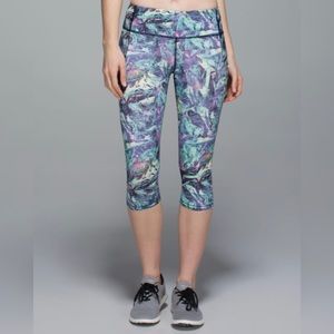 Lululemon top speed crop legging